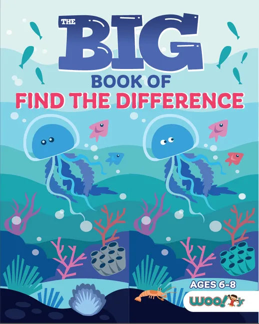 The Big Book of Find the Difference: A Spot the Difference Activity Book for Kids - Paperback