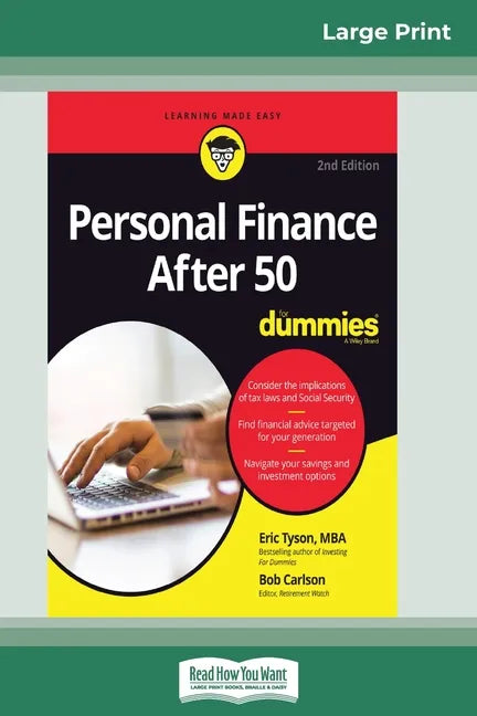 Personal Finance After 50 For Dummies, 2nd Edition (16pt Large Print Edition) - Paperback