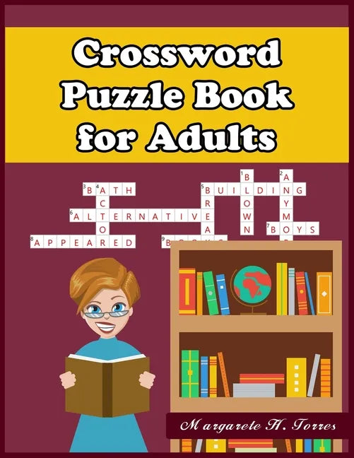 Crossword Puzzle Book for Adults: 101 Large-Print Crossword Puzzle Book for Adults - Paperback