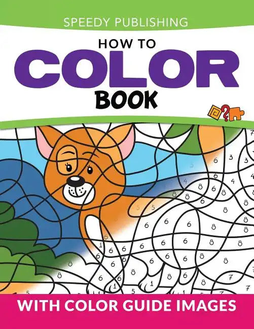 How To Color Book: With Color Guide Images - Paperback