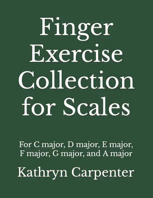 Finger Exercise Collection for Scales - Paperback