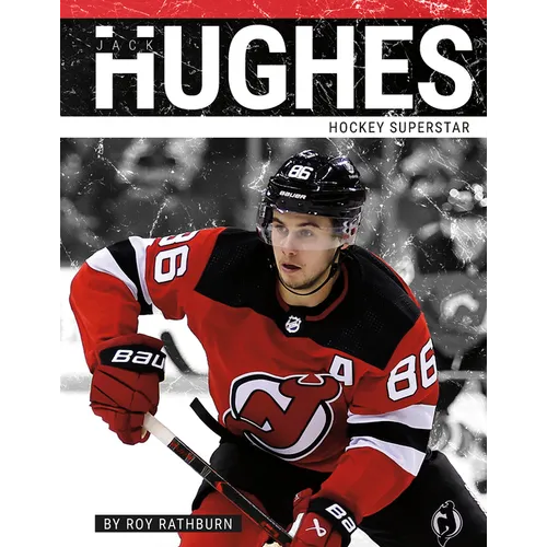 Jack Hughes: Hockey Superstar - Library Binding