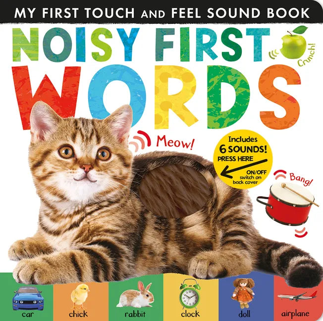 Noisy First Words: Includes Six Sounds! - Board Book