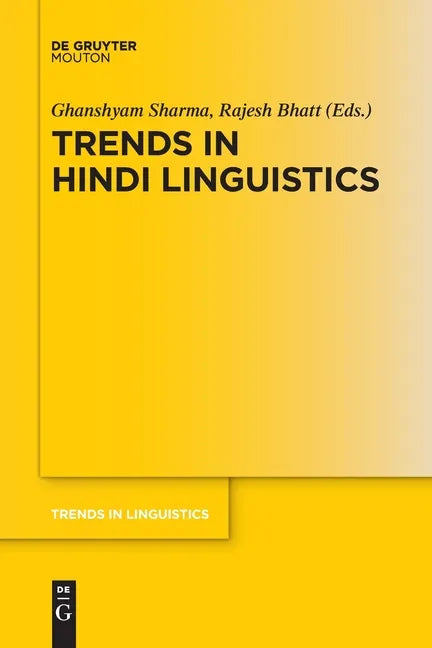 Trends in Hindi Linguistics - Paperback