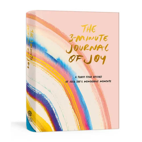 The 3-Minute Journal of Joy: A Three-Year Record of Each Day's Memorable Moments - Paperback