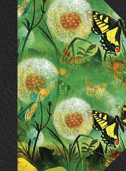 Notary Journal: Hardbound Public Record Book for Women, Logbook for Notarial Acts, 390 Entries, 8.5" x 11", Butterfly Floral Print Cov - Hardcover