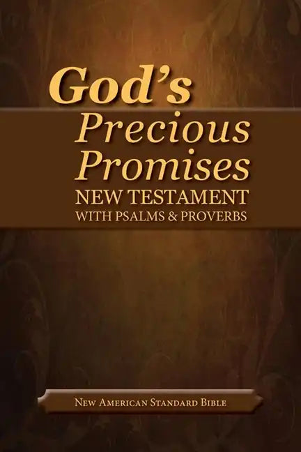 God's Precious Promises New Testament-NASB - Paperback