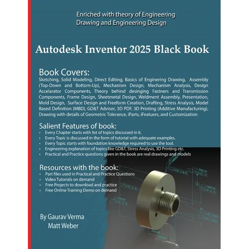 Autodesk Inventor 2025 Black Book - Paperback