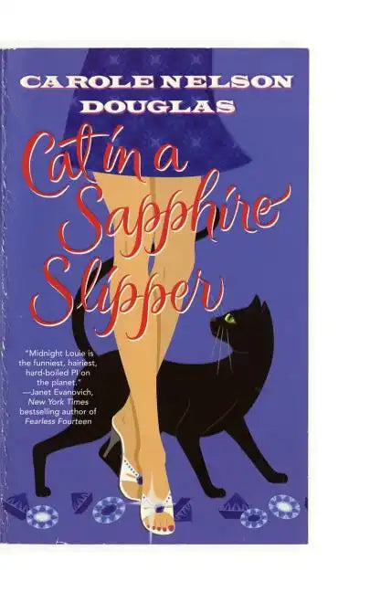 Cat in a Sapphire Slipper: A Midnight Louie Mystery - Paperback