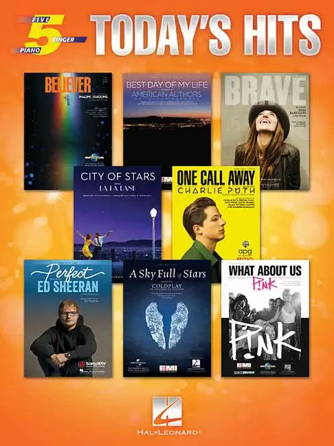 Today's Hits for Five-Finger Piano - Paperback