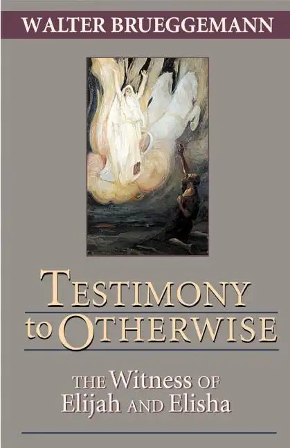 Testimony to Otherwise: The Witness of Elijah and Elisha - Paperback