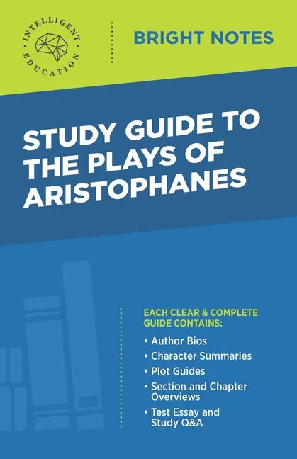 Study Guide to The Plays of Aristophanes - Paperback