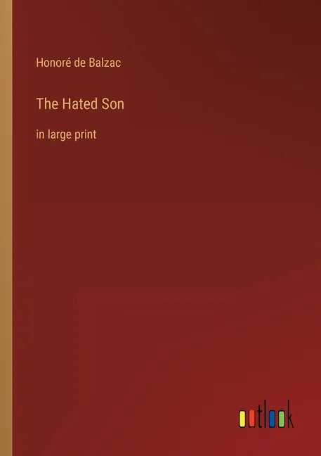 The Hated Son: in large print - Paperback