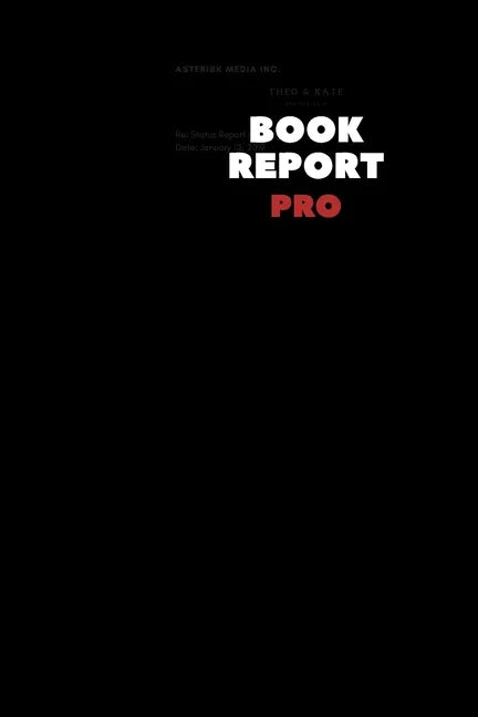 Book Report Pro: Templates: Book Report Pro - Paperback