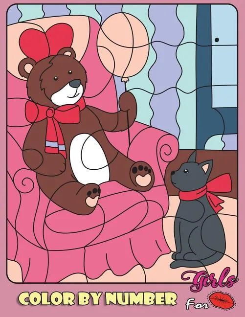 Color by Numbers for Girls - Paperback