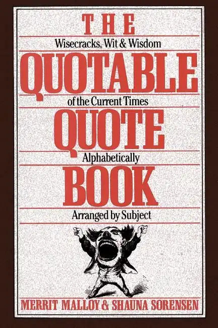 Quotable Quote Book - Paperback
