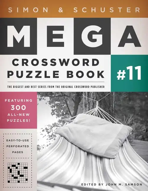 Simon & Schuster Mega Crossword Puzzle Book #11 - Paperback