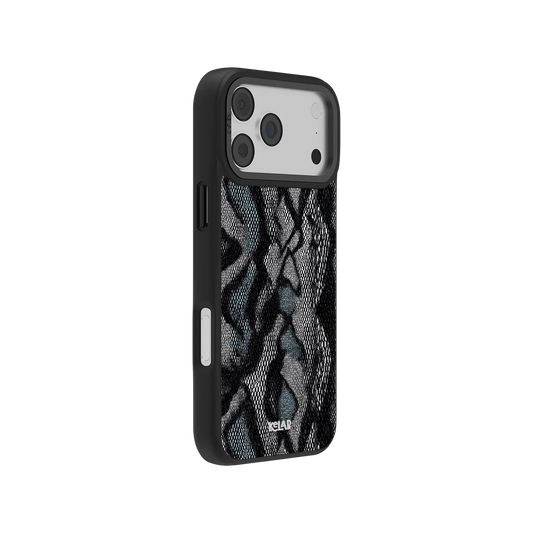 Viper Mesh | Teal Snakeskin iPhone Case
