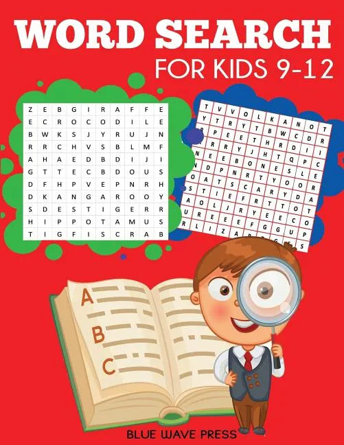 Word Search for Kids 9-12 - Paperback