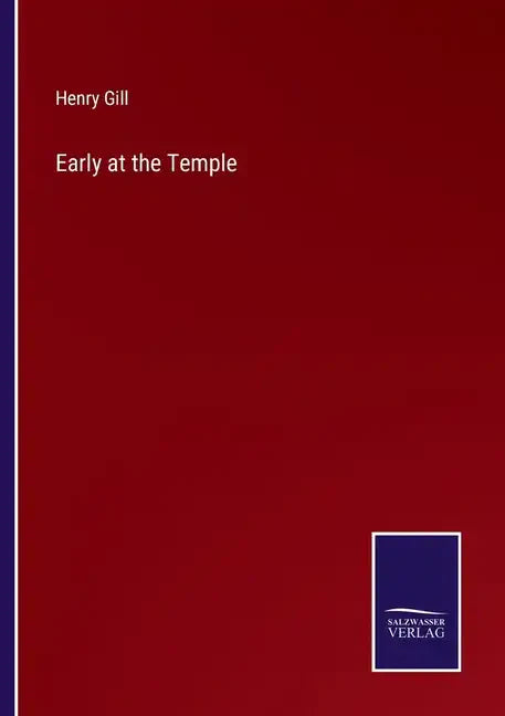 Early at the Temple - Paperback