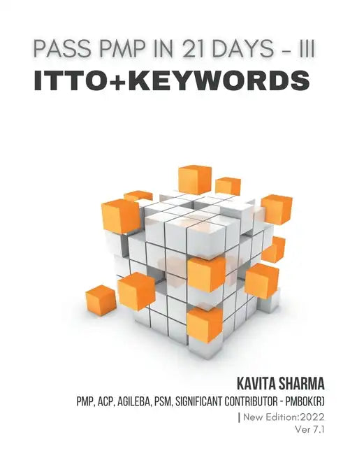 Pass Pmp in 21 Days III - Itto + Keywords - Paperback