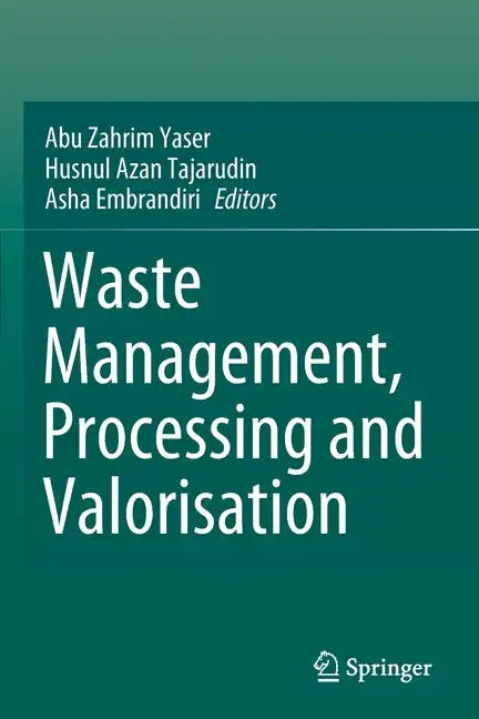 Waste Management, Processing and Valorisation - Paperback