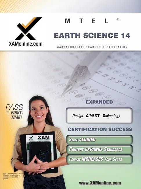 MTEL Earth Science 14 Teacher Certification Test Prep Study Guide - Paperback