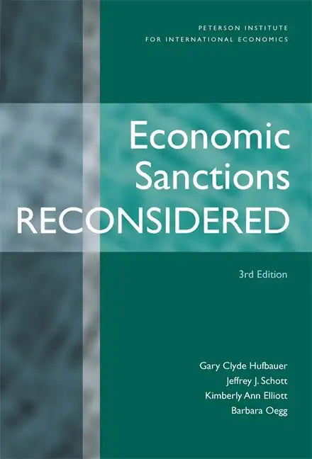 Economic Sanctions Reconsidered - Paperback