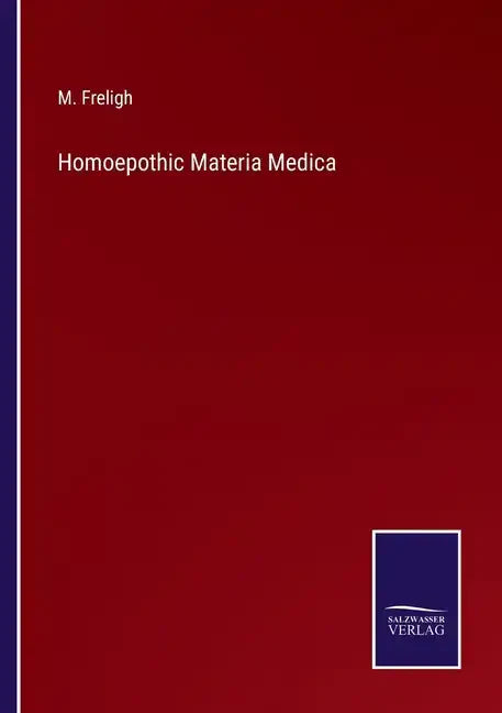 Homoepothic Materia Medica - Paperback