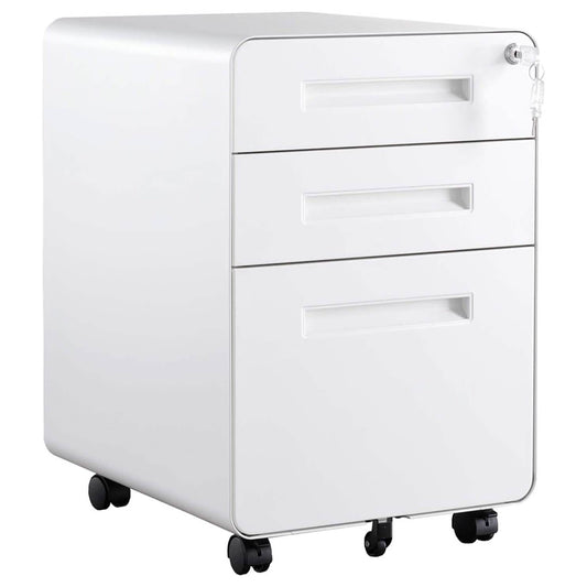3 Drawer Rolling File Cabinet