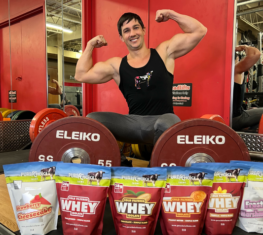 Whey Protein Isolate Flight Try 5 flavors!