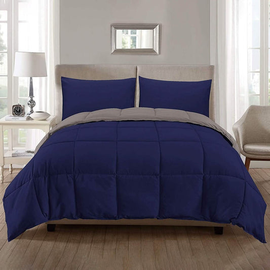 3-Piece: Ultra Soft Premium Down Alternative Reversible Comforter All Season