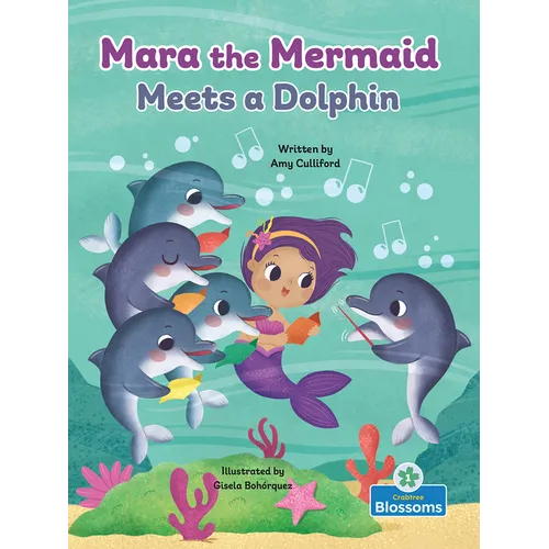 Mara the Mermaid Meets a Dolphin - Paperback