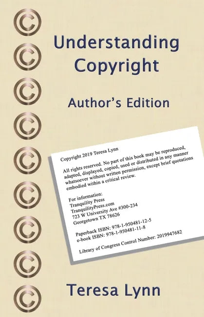 Understanding Copyright: Author's Edition - Paperback