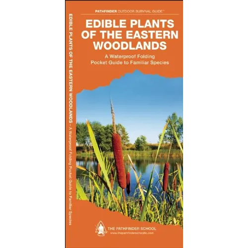 Edible Plants of the Eastern Woodlands: A Folding Guide to Familiar Species - Paperback