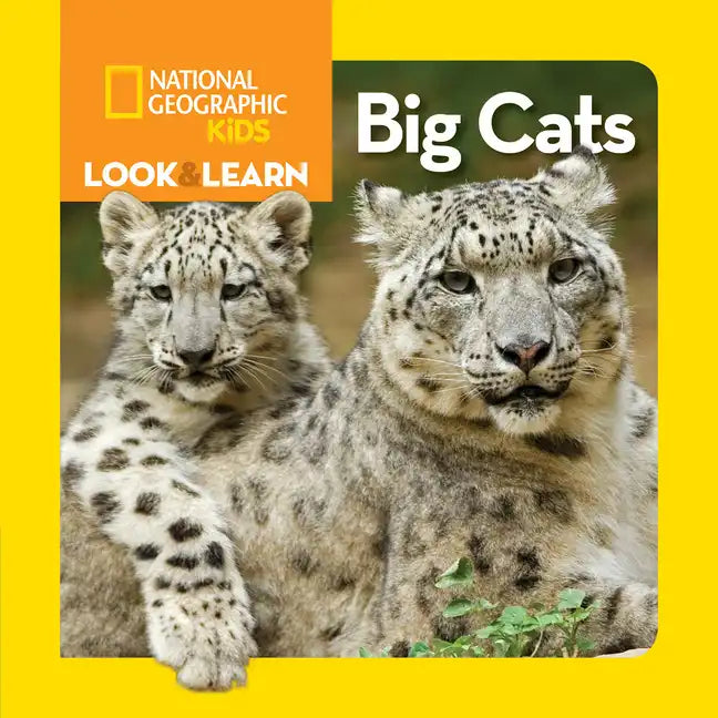 National Geographic Kids Look and Learn: Big Cats - Board Book