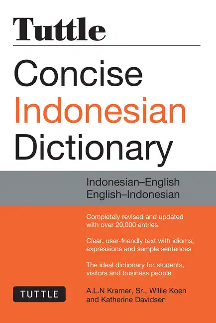 Tuttle Concise Indonesian Dictionary: Indonesian-English/English-Indonesian - Paperback