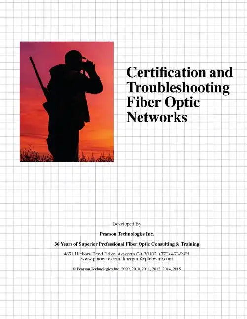 Certification and Troubleshooting Fiber Optic Networks - Paperback
