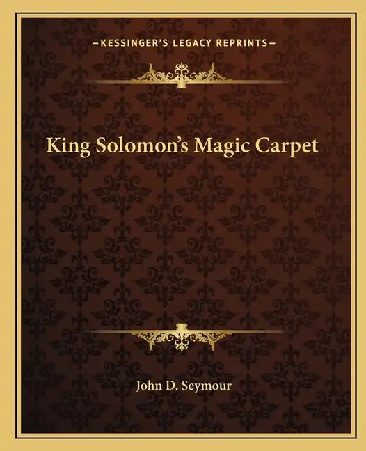 King Solomon's Magic Carpet - Paperback