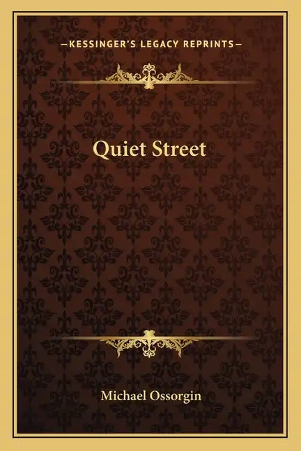 Quiet Street - Paperback