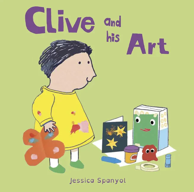 Clive and His Art - Board Book