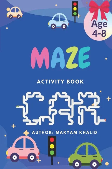 Maze Activity Book Car - Paperback