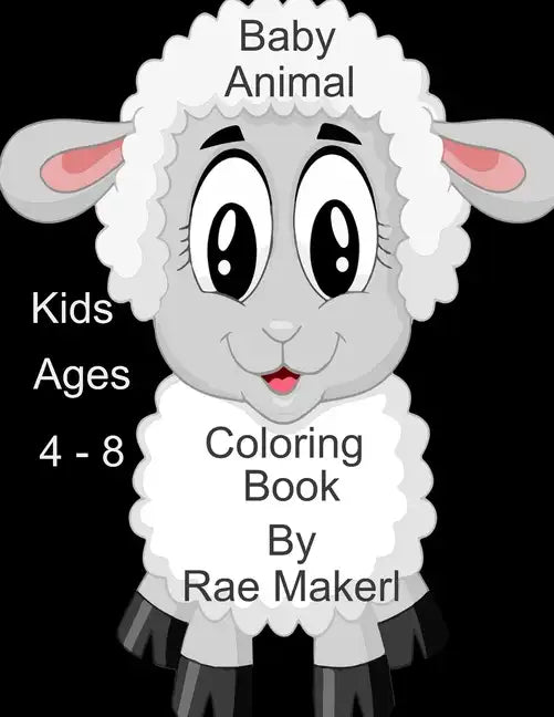 Baby Animal Coloring Book - Paperback