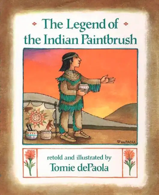 The Legend of the Indian Paintbrush - Paperback