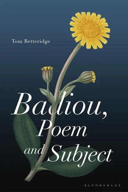 Badiou, Poem and Subject - Paperback