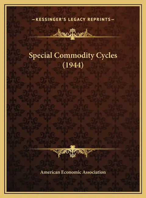 Special Commodity Cycles (1944) - Hardcover