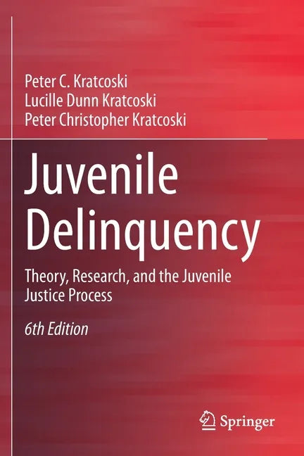 Juvenile Delinquency: Theory, Research, and the Juvenile Justice Process - Paperback