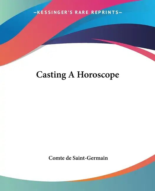 Casting A Horoscope - Paperback