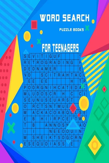 Word search puzzle books for teenagers: Very entertaining puzzles for beginners and intermediates with solutions at the end . keep you brain in shape - Paperback