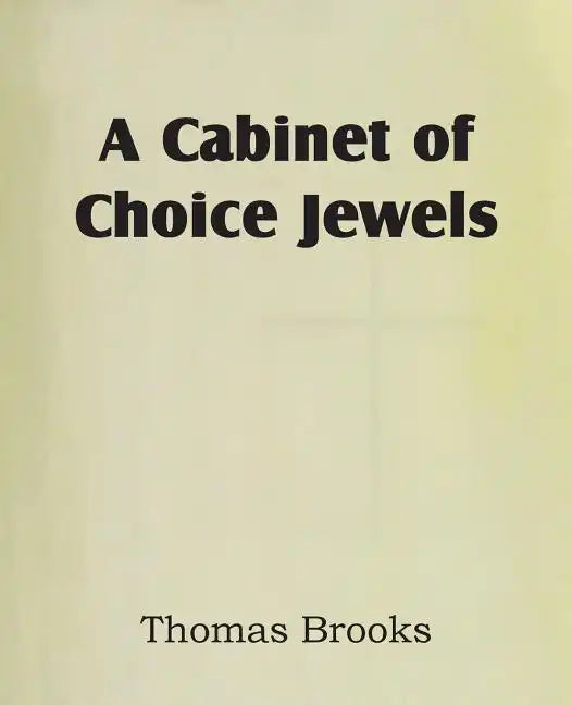 A Cabinet of Choice Jewels - Paperback